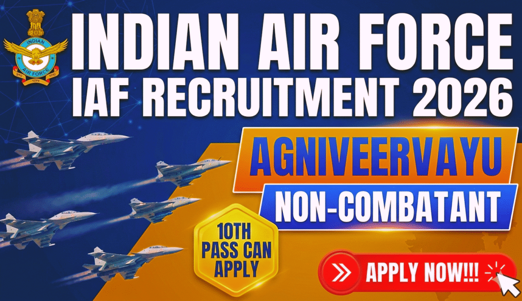 IAF Agniveer Vayu Recruitment 2026