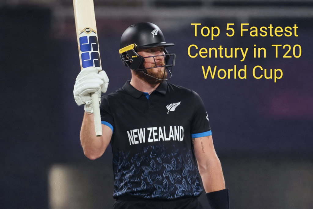 Fastest Century in T20 World Cup