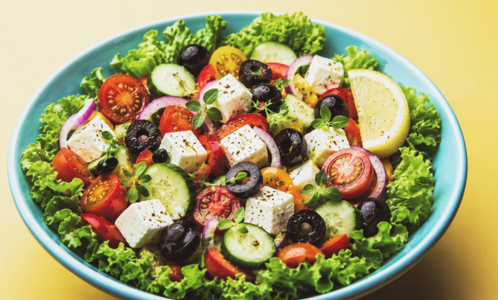 High Protein Paneer Salad Recipe